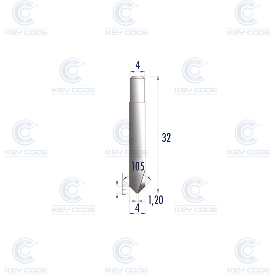 KEYLINE V045 CUTTER RIC09480B FOR VERSA, NINJA VORTEX AND NINJA TOTAL