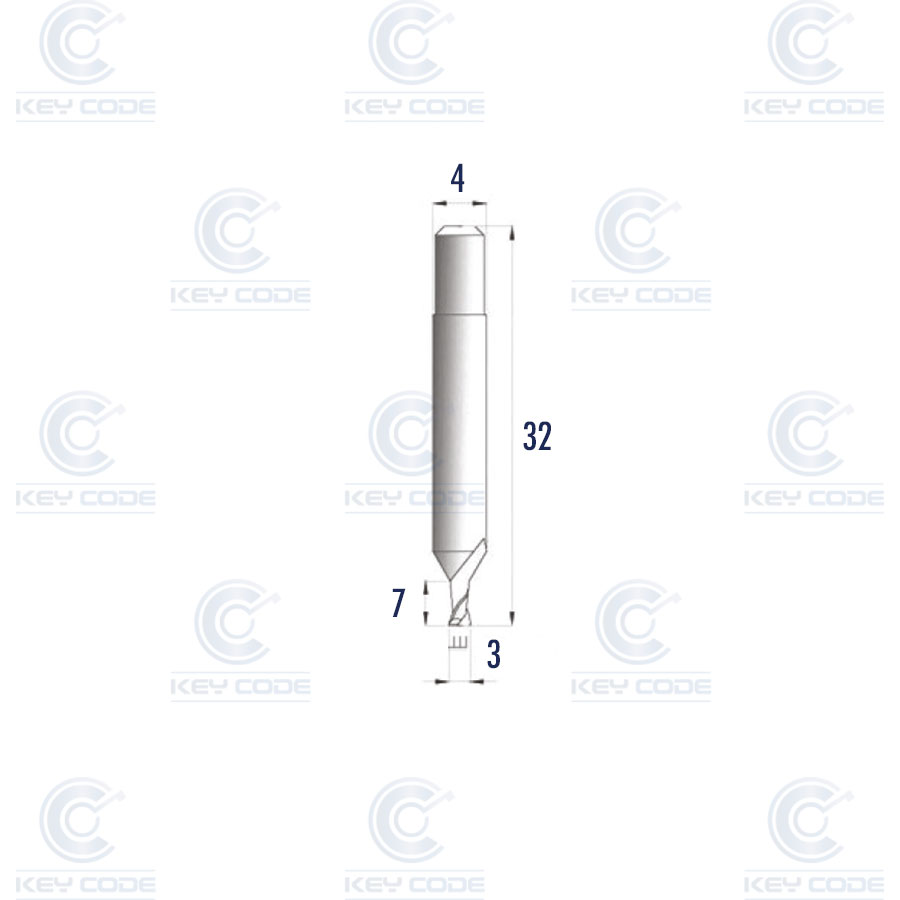 KEYLINE V017 CUTTER RIC05750B FOR VERSA, NINJA VORTEX AND NINJA TOTAL