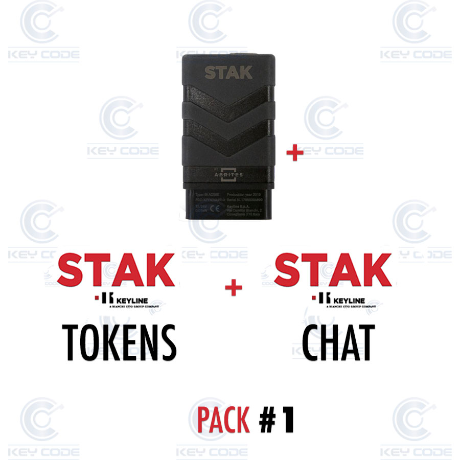 [PACK01-STAK] STAK #1 HARDWARE + 6 MONTHS FREE TOKENS + 3 MONTHS FREE CHAT SERVICE
