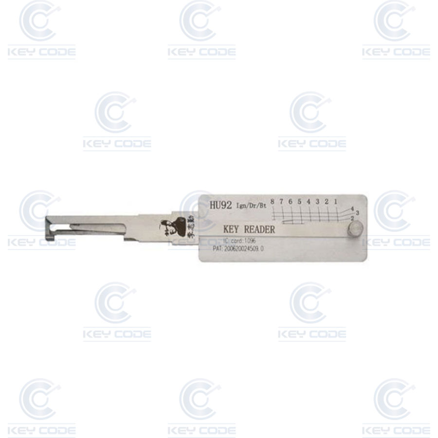 LISHI BMW (2006) HU92 DECODER IGNITION, TRUNK AND DOOR / ANTIGLARE