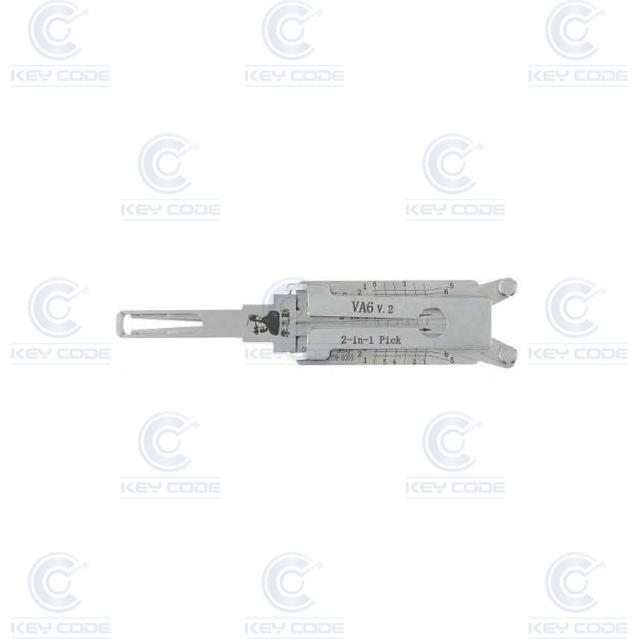 GANZUA LISHI 2 EN 1 RNLT VA6 QL / ANTIREFLEJO