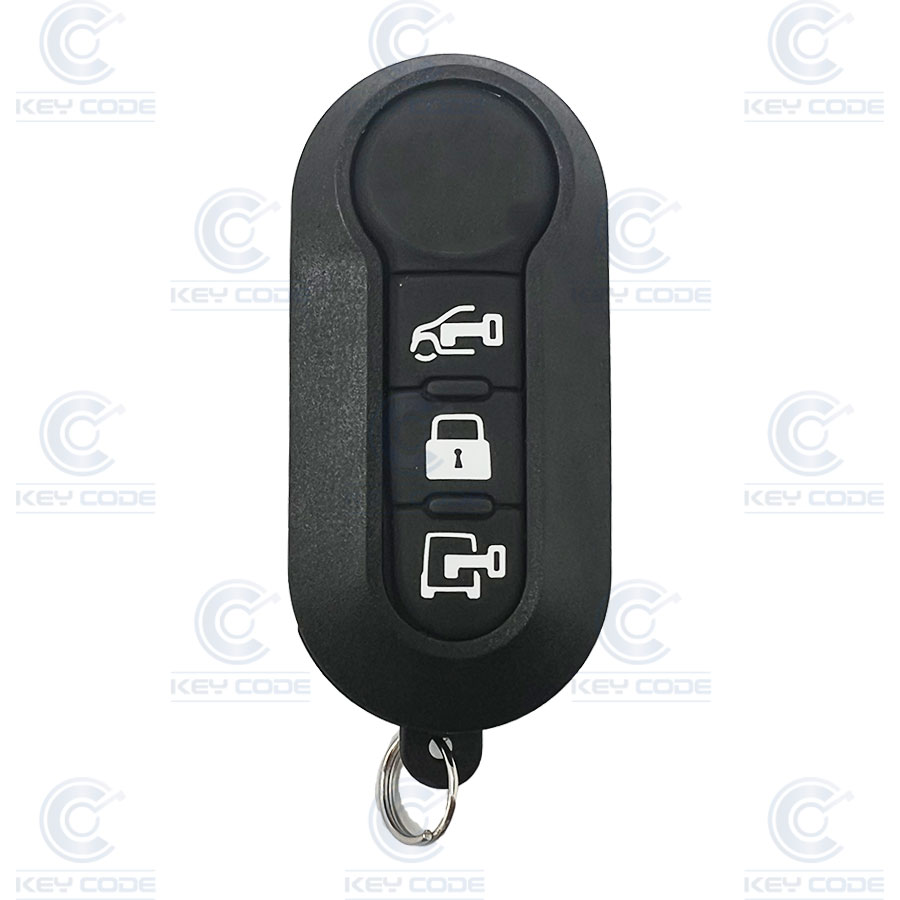 MANDO PLEGABLE 3 BOTONES PARA FIAT PANDA (6000629240) HITAG 2 ID46 PCF 7946 433 Mhz ASK - ORIGINAL