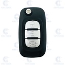MANDO PLEGABLE 3 BOTONES RNLT HITAG 2 ID46 PCF7946 433 Mhz ASK