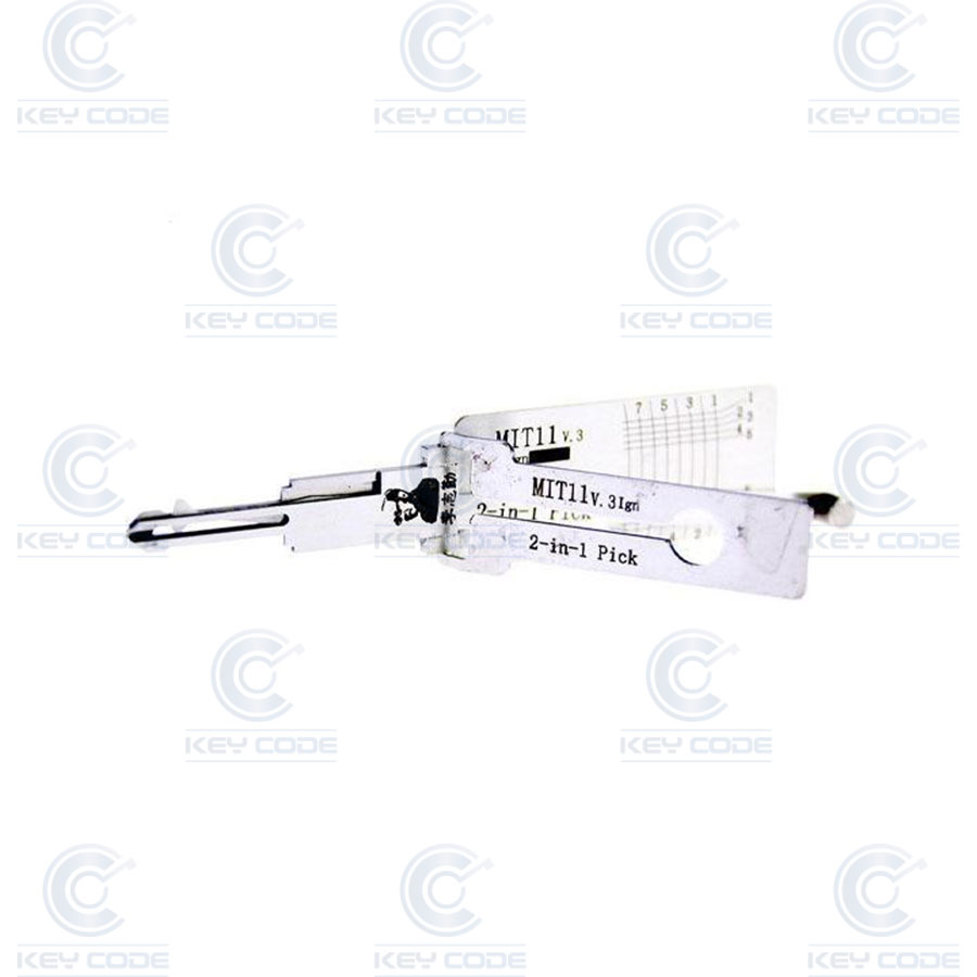 CROCHET LISHI 2 EN 1 POUR MITSUBISHI MT11R (UNIQUEMENT DEMARREUR) / ANTIREFLETS