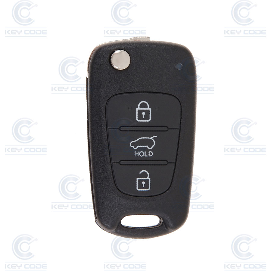 KIA FLIP REMOTE 3 BUTTONS FOR CEED (2012-2013) (95430A2001, AM08FTX) CRYPTO 40/80 BITS ID 4D-60 433 Mhz FSK- ORIGINAL