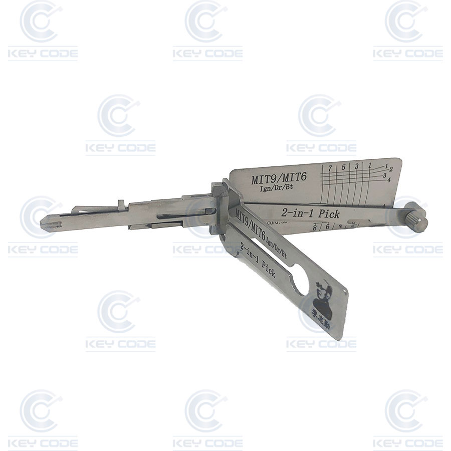 GANZUA LISHI 3 EN 1 MIT9 MITSUBISHI / ANTIREFLEJO