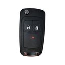 CHEVROLET FLIP REMOTE 3 BUTTONS FOR SPARK (+2013) (GM94543201) 8E CHIP, 433 Mhz  