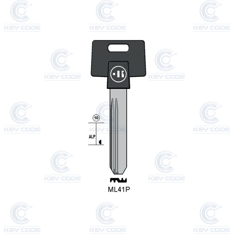 LLAVE KEYLINE ML41P (MTK4RP, MUL-T3P1)