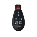 FOBIK KEYLESS REMOTE KEY WITH 6+1 BUTTONS FOR CHRYSLER AND DODGE  PCF7953 / HITAG 2 / 46 CHIP 433 MHZ ASK