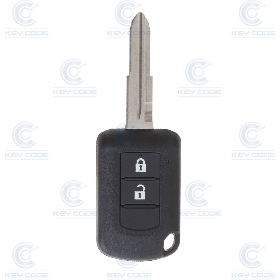 MITSUBISHI REMOTE KEY 2 BUTTONS FOR ECLIPSE (6370C134) ID47 PCF7952XTT 433MHZ FSK - ORIGINAL -
