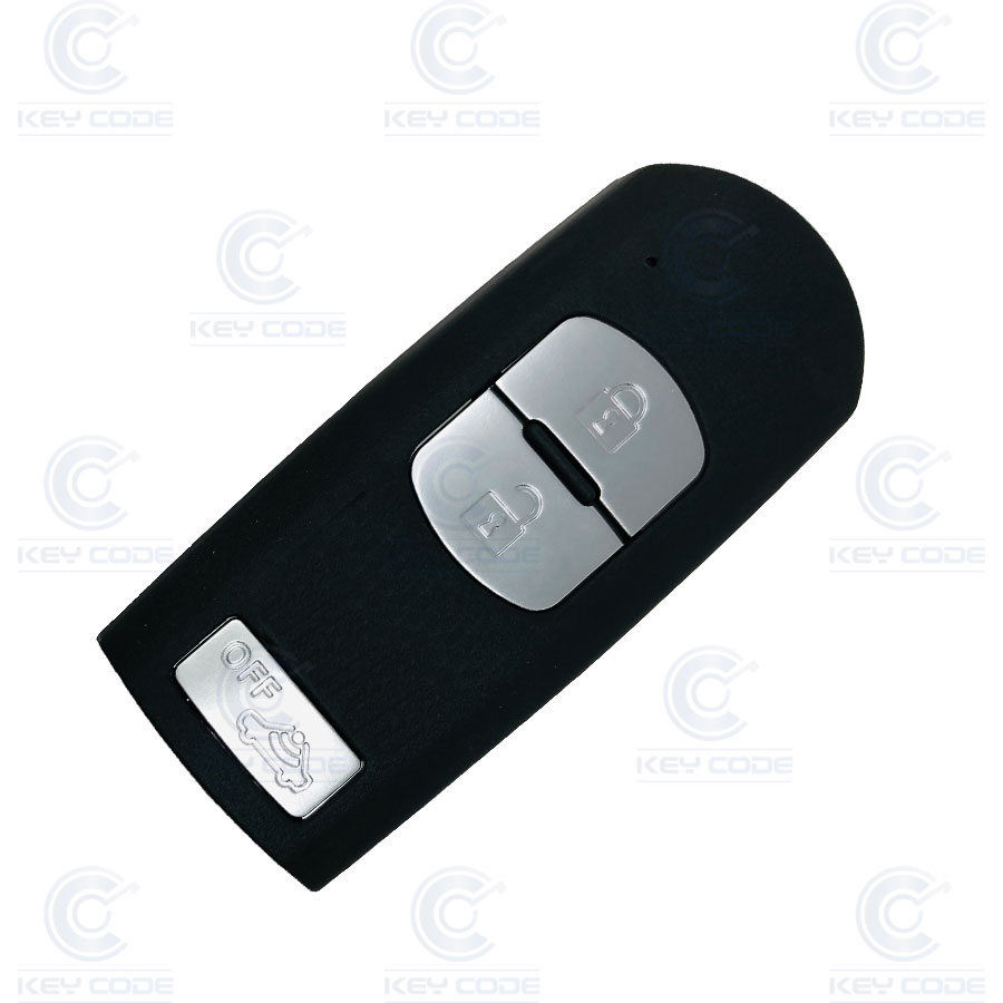 MANDO MAZDA KEYLESS DE 2+1 BOTONES PARA MAZDA 6, CX-5 (KDY7675DY) HITAG ID49 PCF 7953PTT  433 Mhz FSK - ORIGINAL  