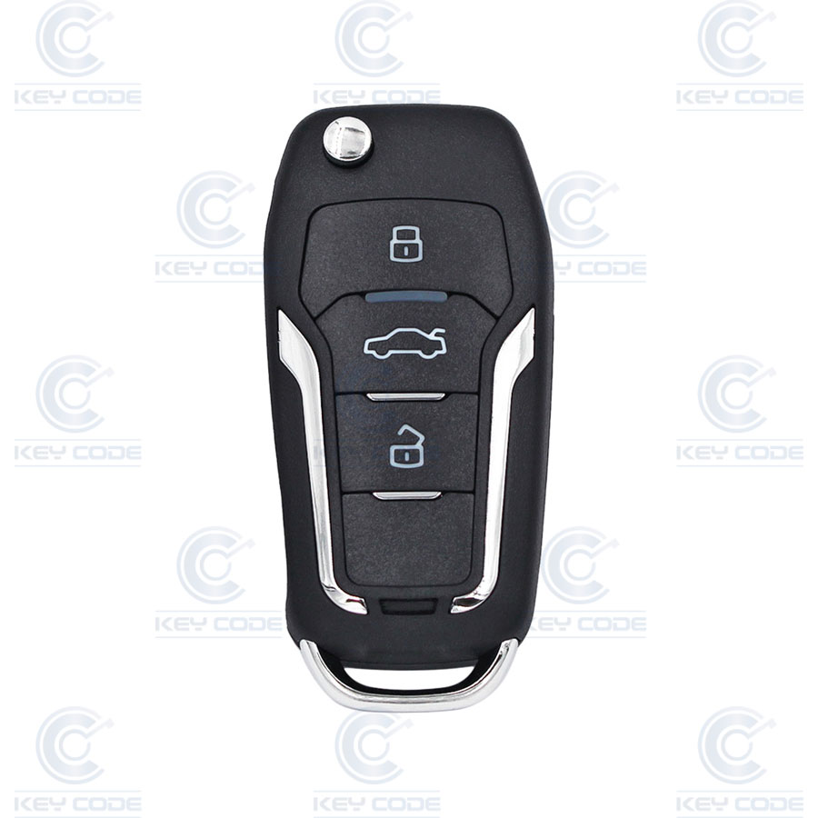 MANDO PLEGABLE KEYDIY UNIVERSAL 3 BOTONES PARA FORD