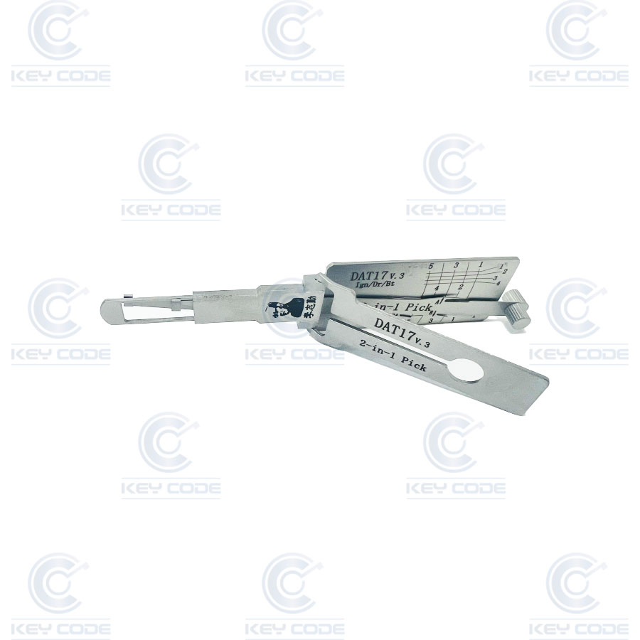 LISHI 2 IN 1 DAT17 FOR  SUBARU, NISSAN 10 CUTS DOOR, BOOT, IGNITION / ANTIGLARE