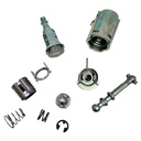 SERRURE DE PORTE GAUCHE DÉMONTÉE PSA C3 VA2 SANS PAILLETES (9170T9, 9926SH) - ORIGINALE