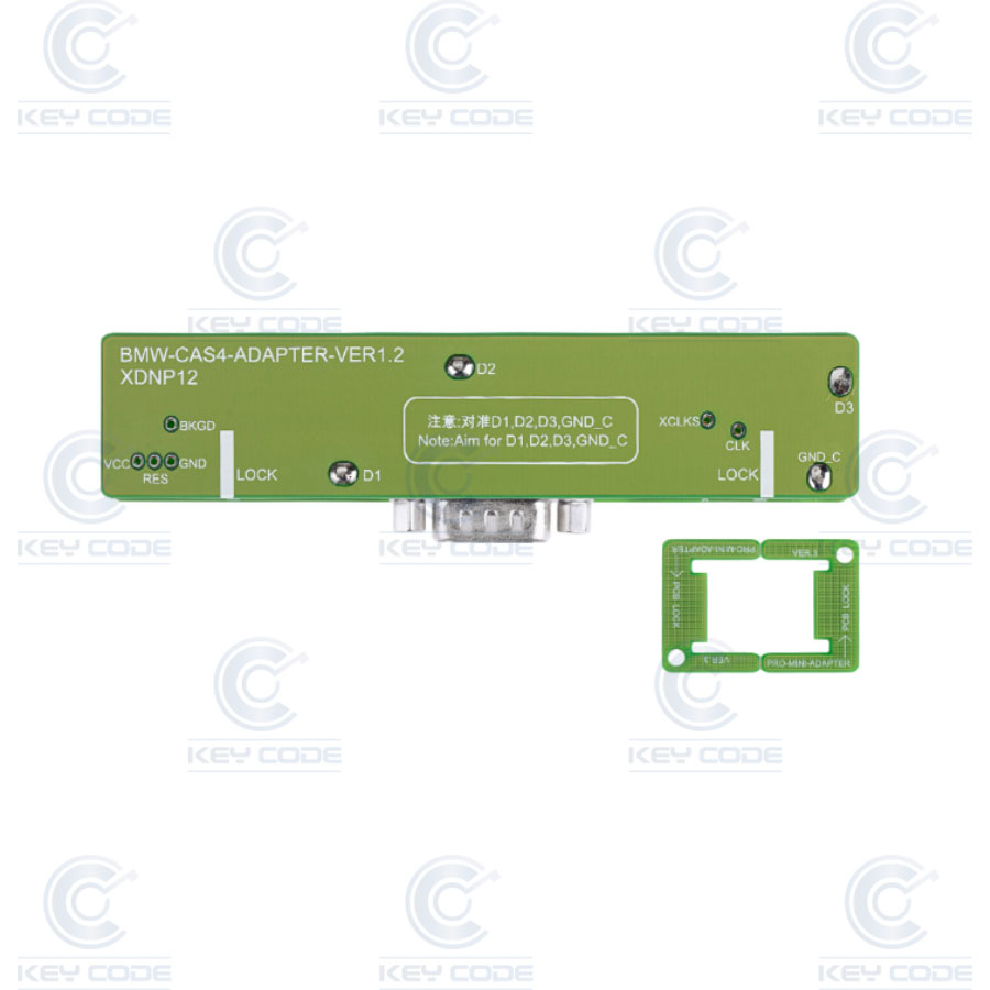 ADAPTADOR XHORSE XDNP12 CAS4 / CAS4+ BMW  SIN DESOLDAR PARA VVDI KEY TOOL PLUS, MINI PROG, VVDI-PROG