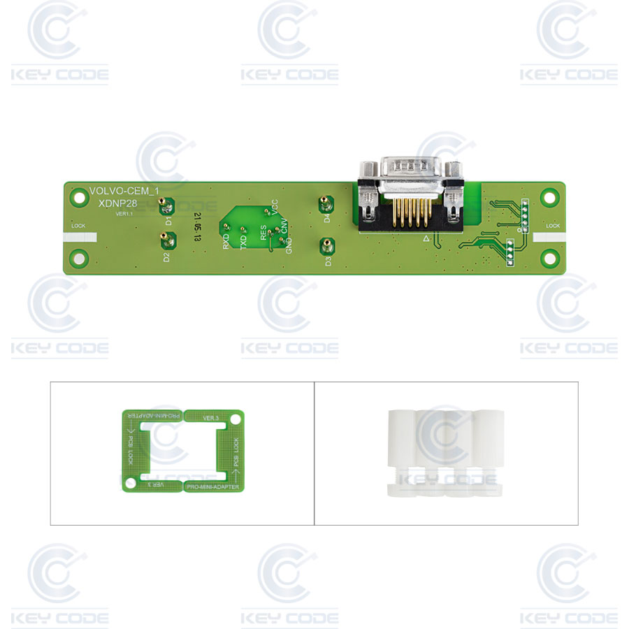 XHORSE XDNP28 VOLVO CEM-1 SOLDER FREE ADAPTER FOR VVDI KEY TOOL PLUS, MINI PROG AND VVDI PROG