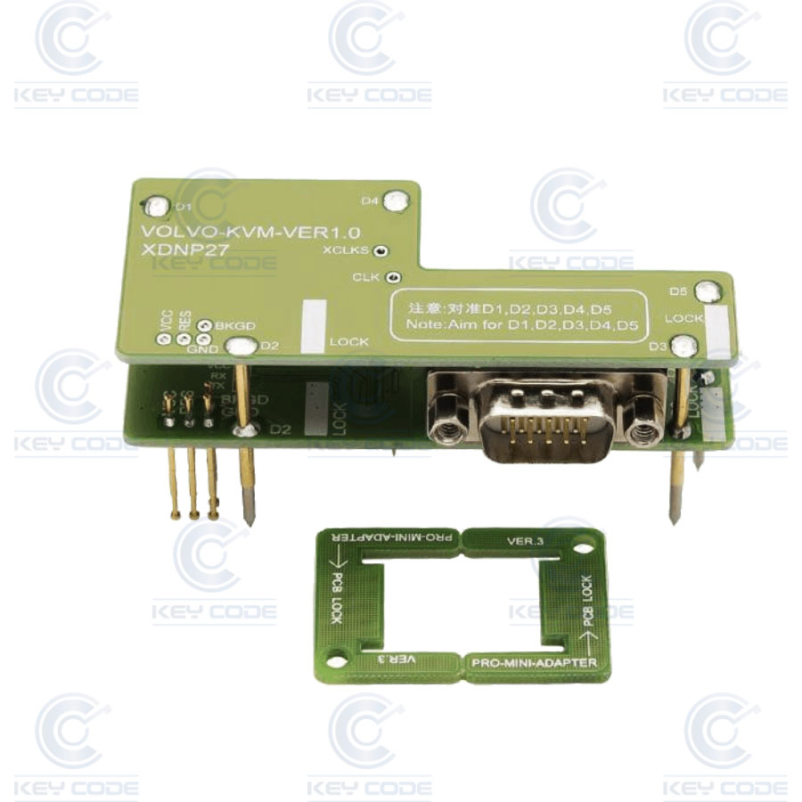 ADAPTADOR XHORSE XDNP27 VOLVO KVM SIN DESOLDAR PARA VVDI KEY TOOL PLUS, MINI PROG Y VVDI PROG