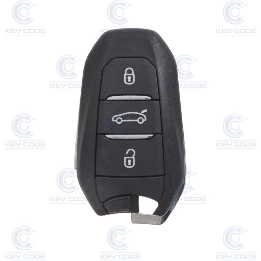 OPEL KEYLESS 3 BUTTONS REMOTE CONTROL FOR GRANDLAND (98390645ZD) HITAG AES NCF29A 433MHZ - ORIGINAL -
