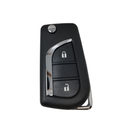 COQUE TELECOMMANDE PLIABLE TOYOTA 2 BOUTONS (TOY48)