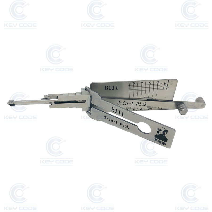 GANZUA LISHI 2 EN 1 B111 GENERAL MOTORS / ANTIREFLEJO