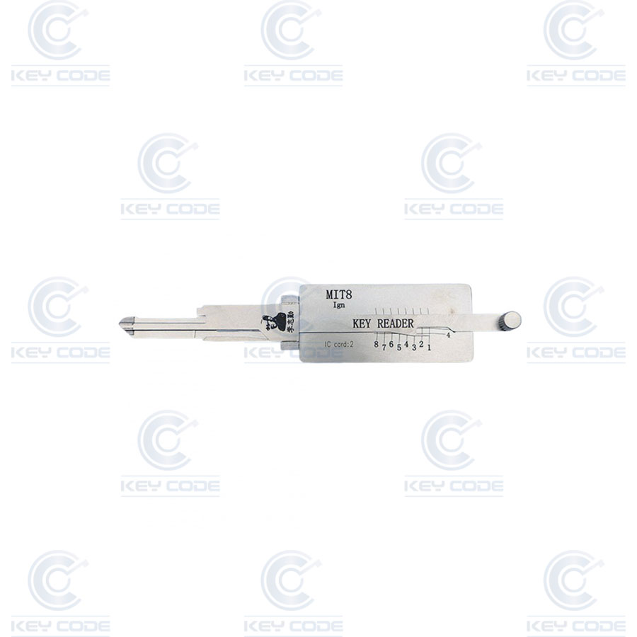 GANZUA LISHI 2 EN 1 MIT8 (ARRANQUE) MITSUBISHI / ANTIREFLEJO