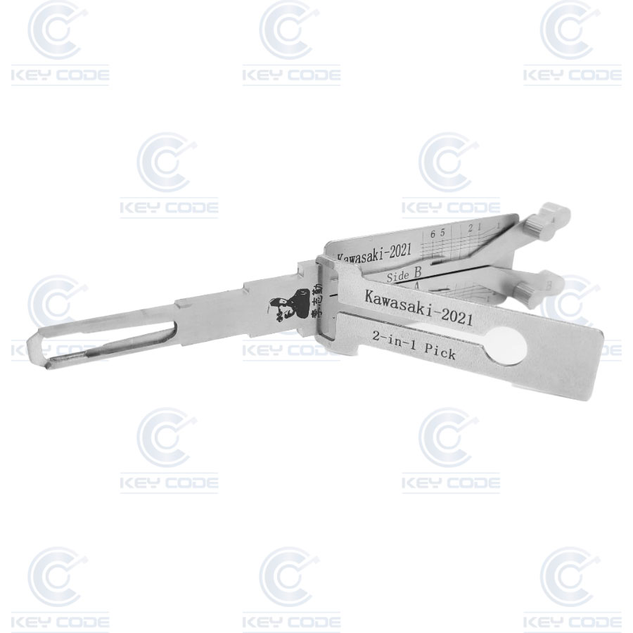 GANZÚA LISHI 2 EN 1 KAWASAKI 2021 / ANTIREFLEXO