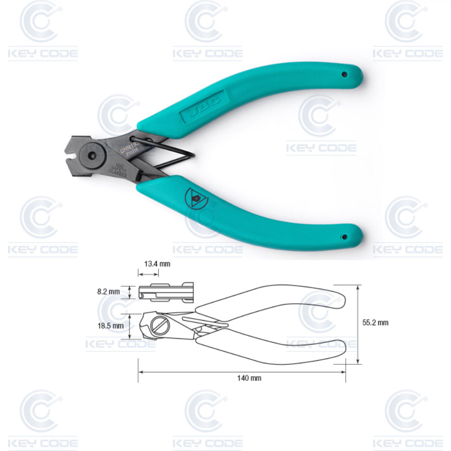 ALICATE DE CORTE GROSSO JBC SHR193 