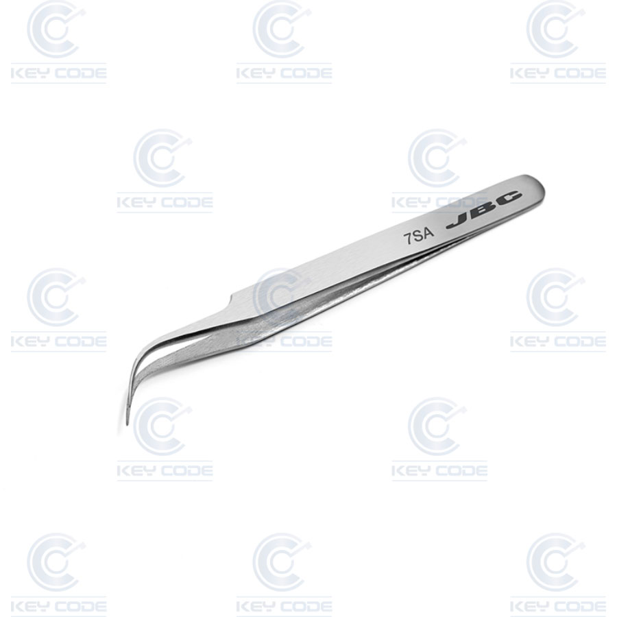 CURVED TIP PLIERS FOR WORK REQUIRING MAGNIFYING GLASS JBC 7SA 