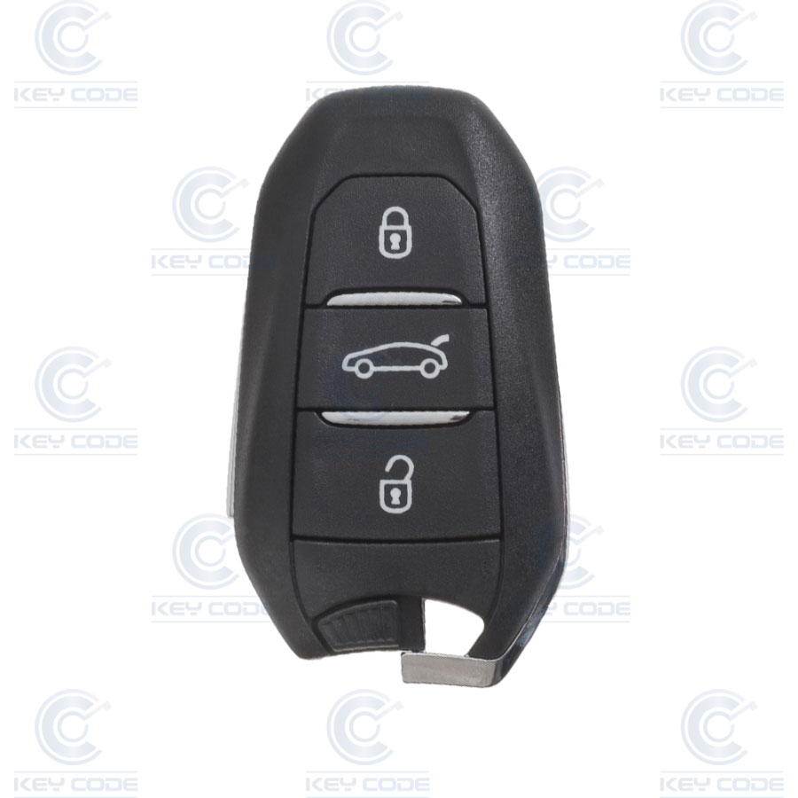 [OP900TE02-KL-OE] TELECOMMANDE KEYLESS OPEL 3 BOUTONS POUR GRANDLAND (98390645ZD) HITAG AES NCF29A 433MHZ (COMMANDEE AU CHASSIS) - ORIGINALE
