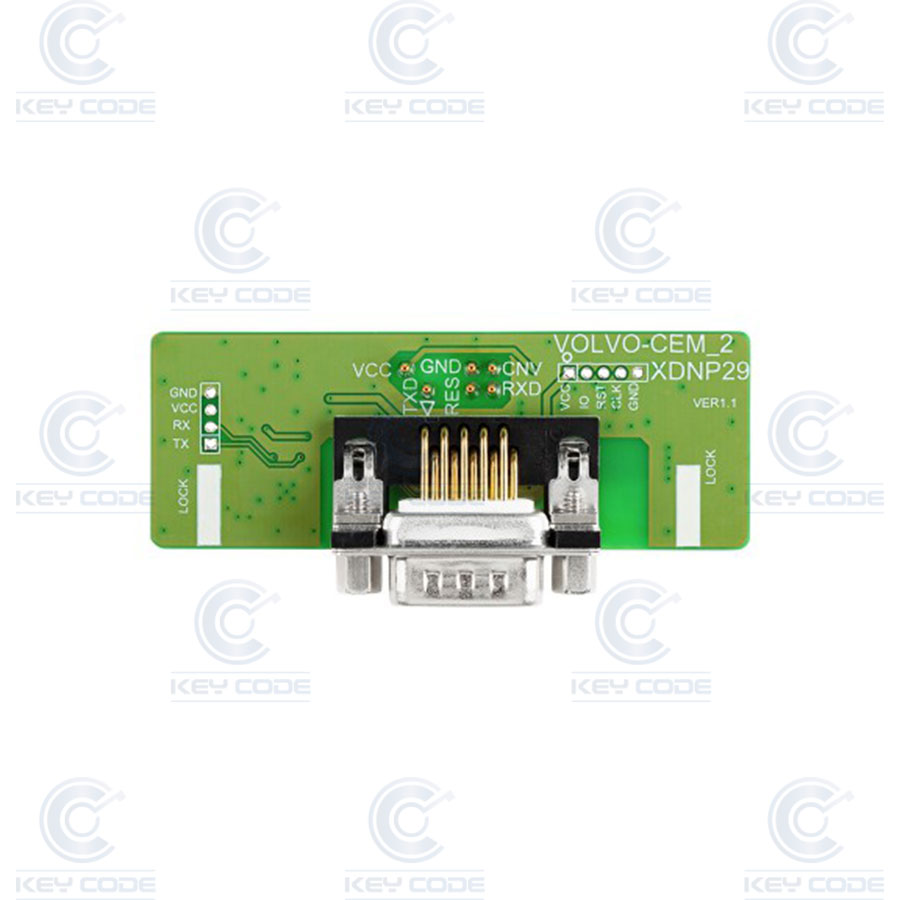 ADAPTADOR XHORSE XDNP29 VOLVO CEM-2 SEM DESSOLDAR PARA VVDI KEY TOOL PLUS, MINI PROG E VVDI PROG