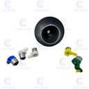 JOGO DE FECHADURAS RENAULT-DACIA HU179 (ARRANQUE CURVO, PORTA, MALOTE) 806016453R - ORIGINAL