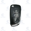 PSA 3 BUTTONS REMOTE CASE FLIP REMOTE VA2 (BATTERY IN SHELL)