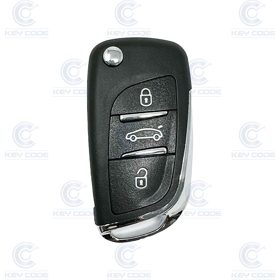 PSA 3 BUTTONS REMOTE CASE FLIP REMOTE HU83 (BATTERY IN SHELL)