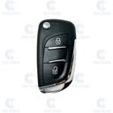 CARCASA PSA DE MANDO PLEGABLE 2 BOTONES VA2 (PILA EN CIRCUITO)
