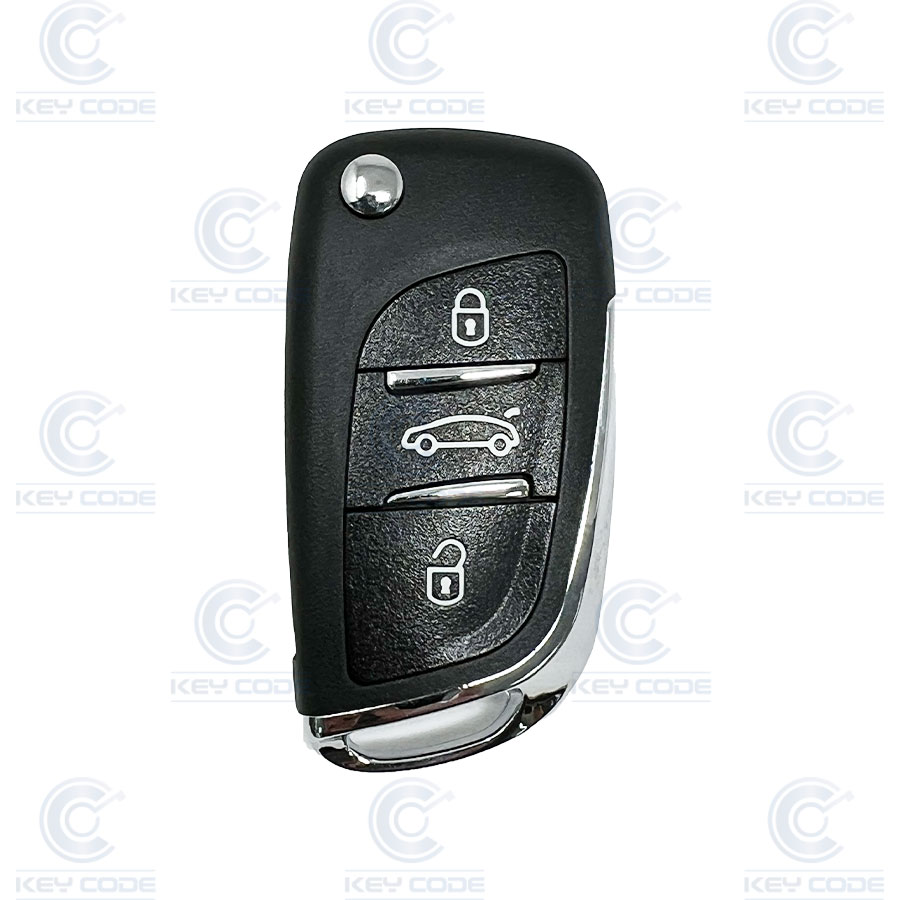 CARCASA PSA DE MANDO PLEGABLE 3 BOTONES VA2 (PILA EN CIRCUITO)