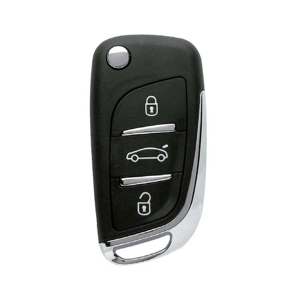 CARCASA PSA DE MANDO PLEGABLE 3 BOTONES VA2 (PILA EN CIRCUITO)