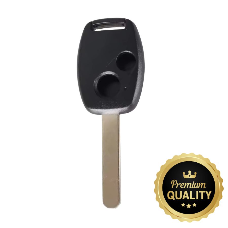 CARCASA MANDO HONDA FIJO 2 BOTONES  DURASHELL - CALIDAD PREMIUM 