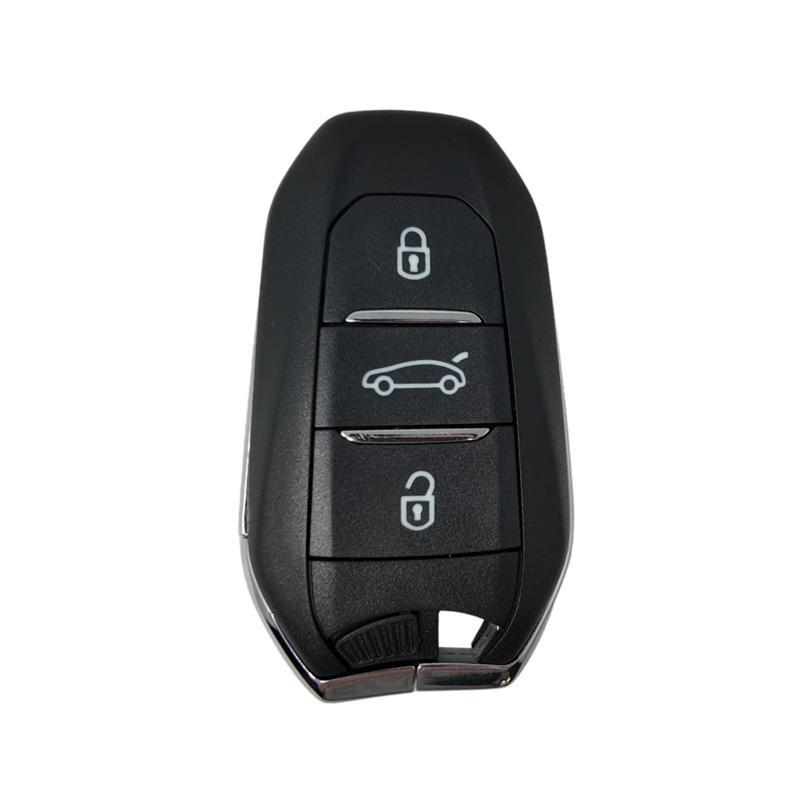 MANDO KEYLESS DE 3 BOTONES DE PSA C4 GRAND PICASSO (98167108ZD) PCF7953M HITAG 4A 128 bits 433 Mhz FSK 