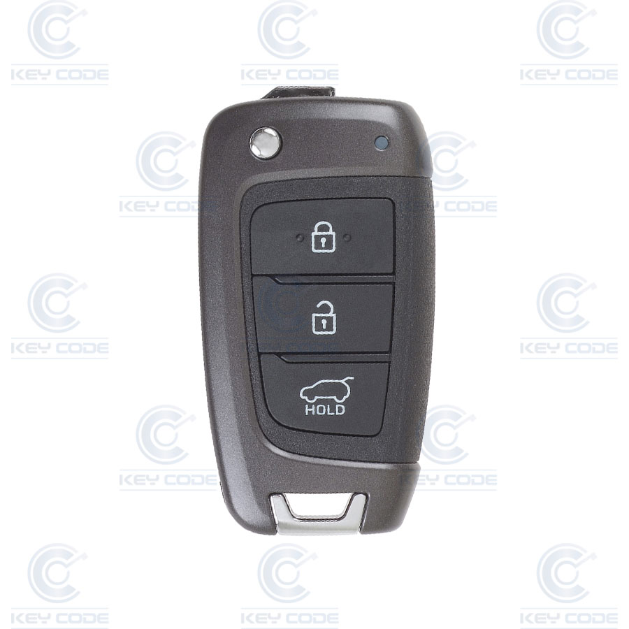 TELECOMMANDE HYUNDAI PLIABLE 3 BOUTONS POUR  TUCSON (2021) (95430N9030) HITAG 3 ID47 PCF7938XA 433 Mhz FSK - ORIGINALE -