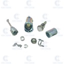  RNLT  LAGUNA III UNASSEMBLED LEFT DOOR LOCK (7701209746) CARD VA6 EMERGENCY KEY BLADE- ORIGINAL  