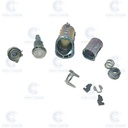 LEFT DOOR LOCK RNLT  ZOE  UNASSEMBLED (8201339320) CARD VA6 EMERGENCY KEY BLADE (WITHOUT KEY BLADES) - ORIGINAL