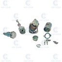  RNLT SAFRANE II UNASSEMBLE RIGHT DOOR LOCK (8201067104) CARD VA6 EMERGENCY KEY BLADE- ORIGINAL 