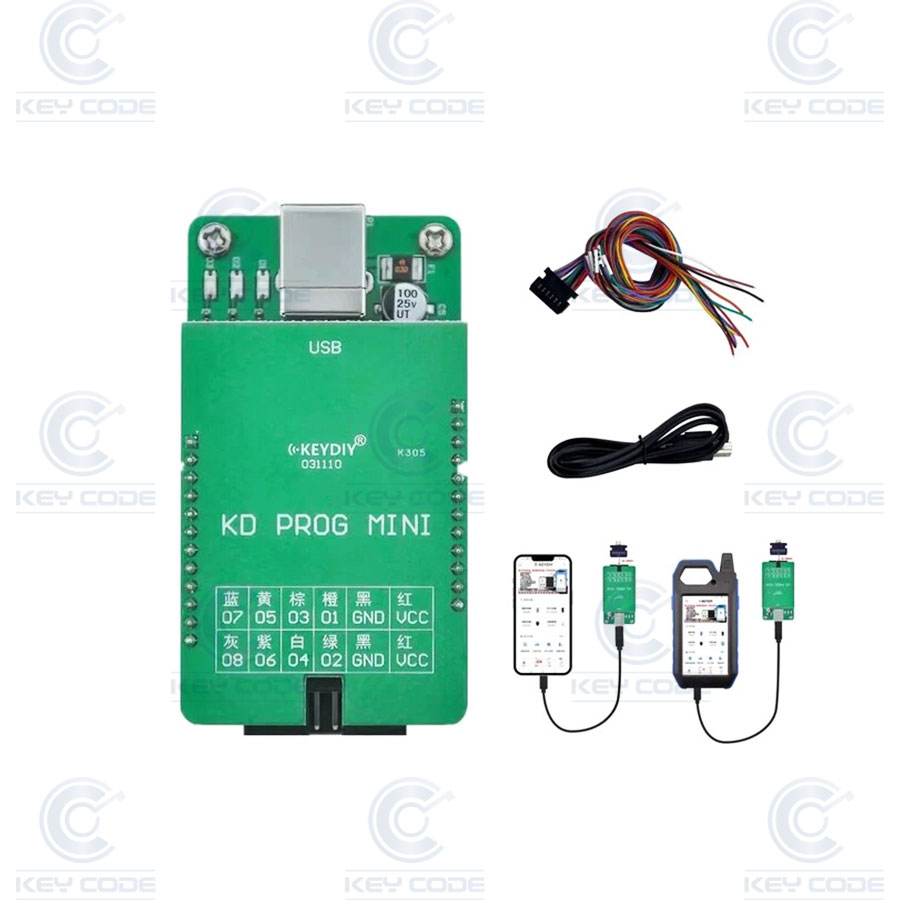 KEYDIY MINI PROG KEY PROGRAMMING VW MQB + C2 ADAPTER (IT REQURES KD COINS)