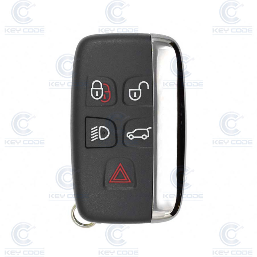 TELECOMMANDE LAND ROVER AVEC 5 BOUTONS (KOBJTF10A) ID49 PCF7953 (ID MODIFIABLE) SANS EBAUCHE - 433 MHZ FSK