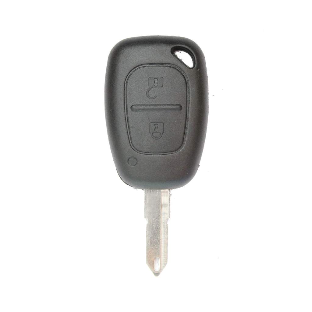 TELECOMMANDE RNLT MASTER 05-09/MOVANO/KANGOO III 03-07/TRAFIC 02-08/DACIA 2 BOUTONS FIXE EBAUCHE NEIMAN (8200008231, 8201086049)  PCF7946 ID46 433 Mhz ASK - QUALITÉ PREMIUM