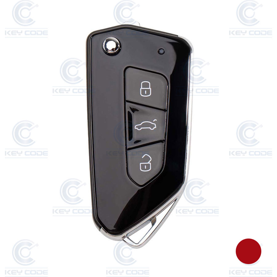 XHORSE UNIVERSAL FLIP REMOTE VAG FORMAT XKGA83EN 3 BUTTONS - XKGA81EN IMPROVED VERSION 