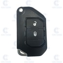 CARCASA MANDO PLEGABLE 2 BOTONES JEEP SIP22 