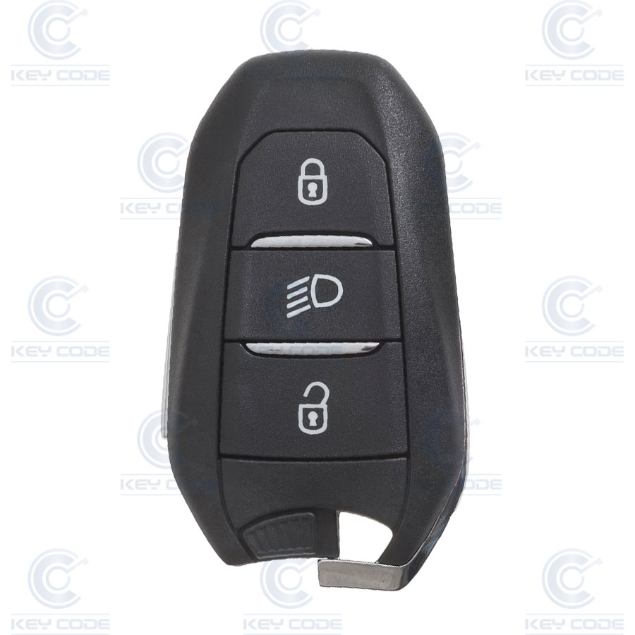 PSA REMOTE 3 BUTTONS FOR C4 III, C4 X (9840150780) HITAG AES ID4A NCF29A1M 433MHZ FSK -ORIGINAL-