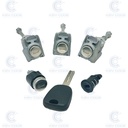  PSA JUMPY III, EXPERT III LOCK SET (3 DOORS + GAS + GLOVE BOX) HU83 - ORIGINAL -  