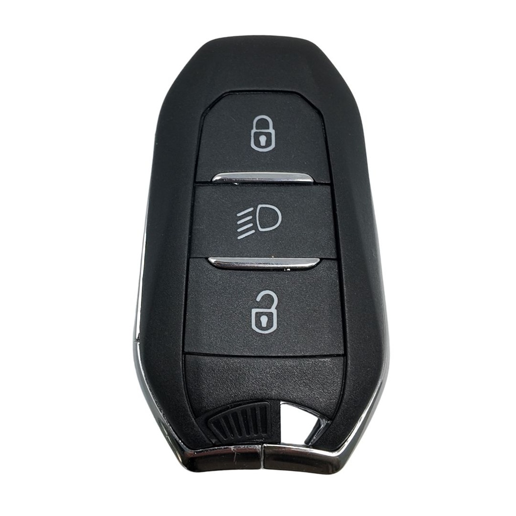 CARCASA MANDO 3 BOTONES PARA PSA VA2 (COMPATIBLE CON CIRCUITO ELECTRÓNICO XHORSE)